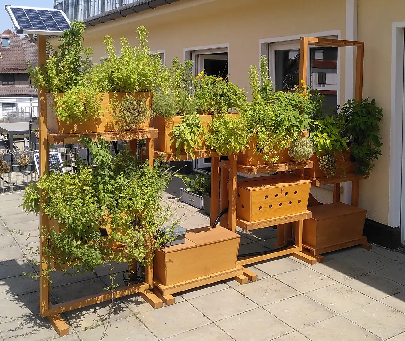 Geco Gardens Trennwand